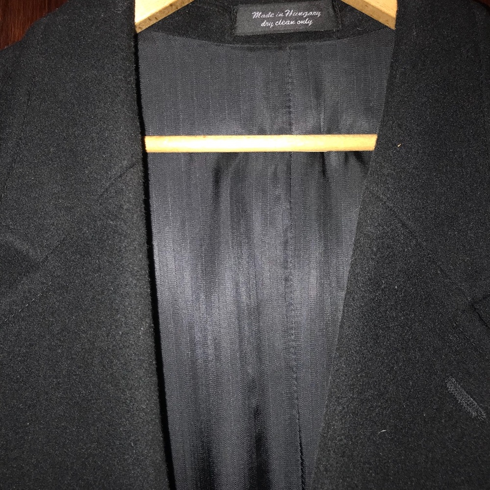 Men’s Cashmere Blend full length jacket